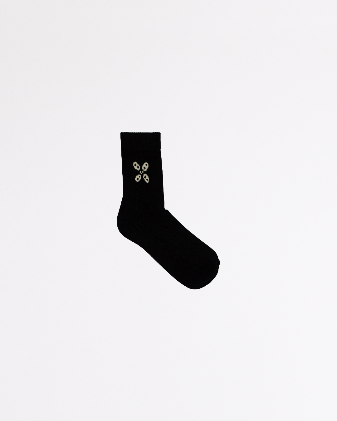 Black Coffee Beans Crew Socks - Endy