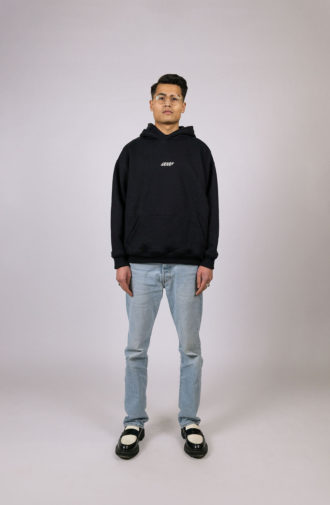 Essential hoodie | black - relaxed fit