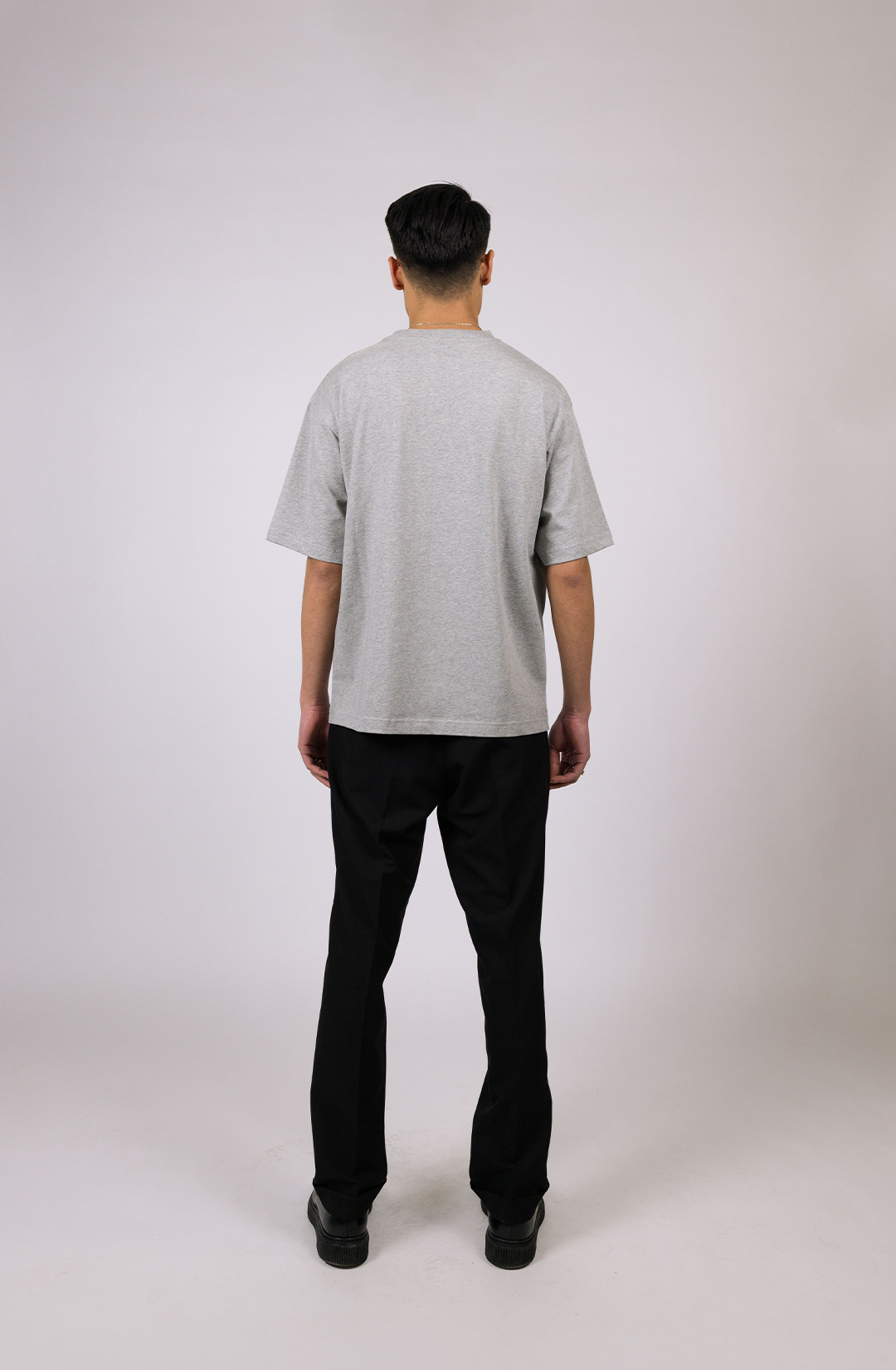 Essential T-shirt | grey - boxy fit