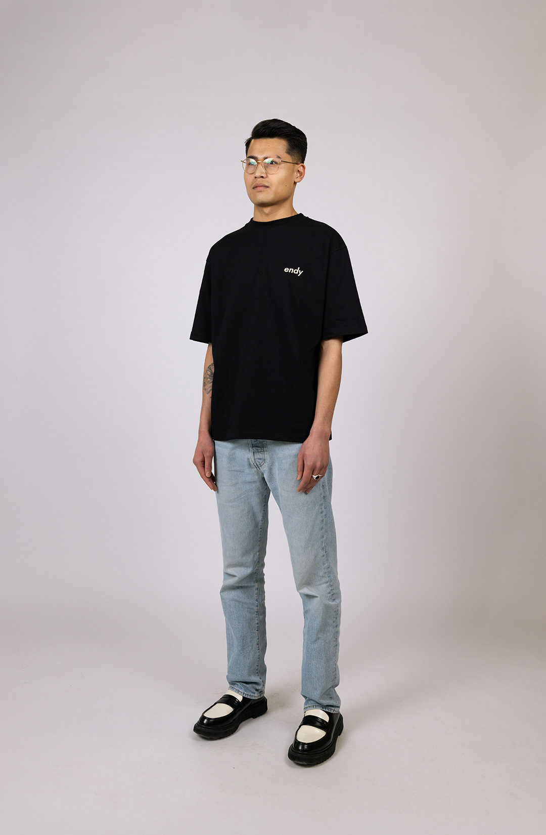 Essential T-shirt | black - boxy fit