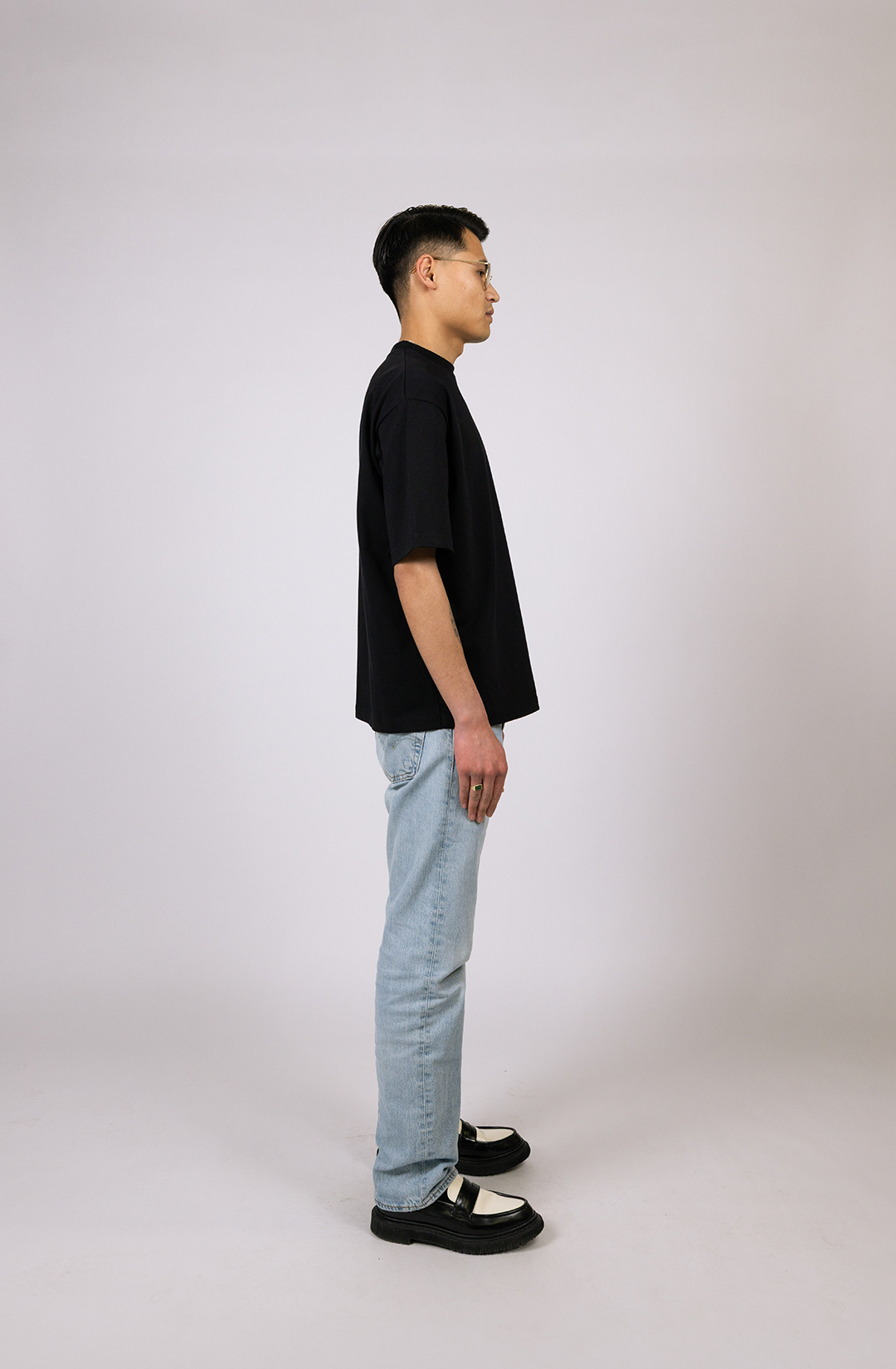 Essential T-shirt | black - boxy fit