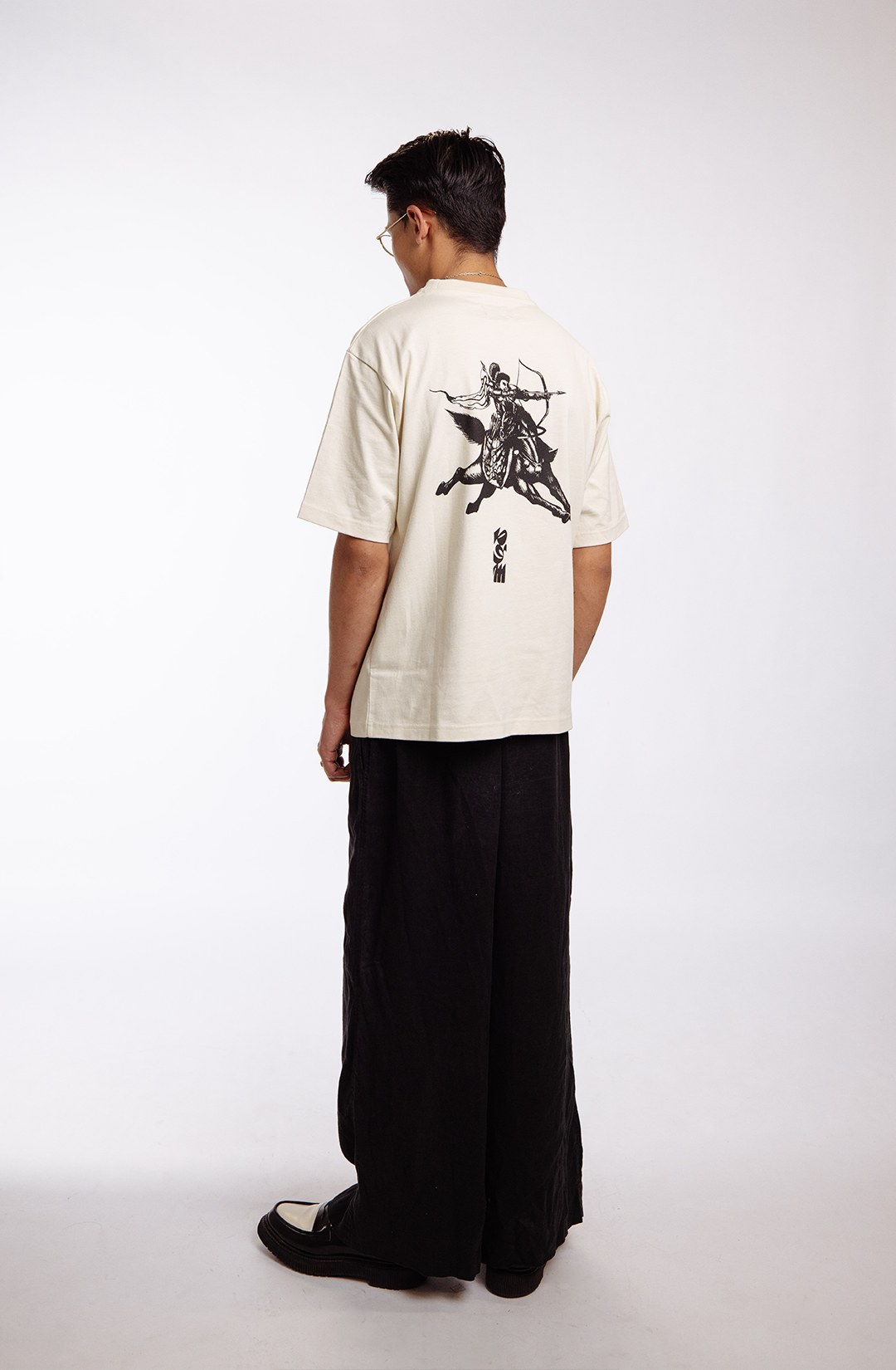 BGM X ENDY t-shirt | off-white - boxy fit
