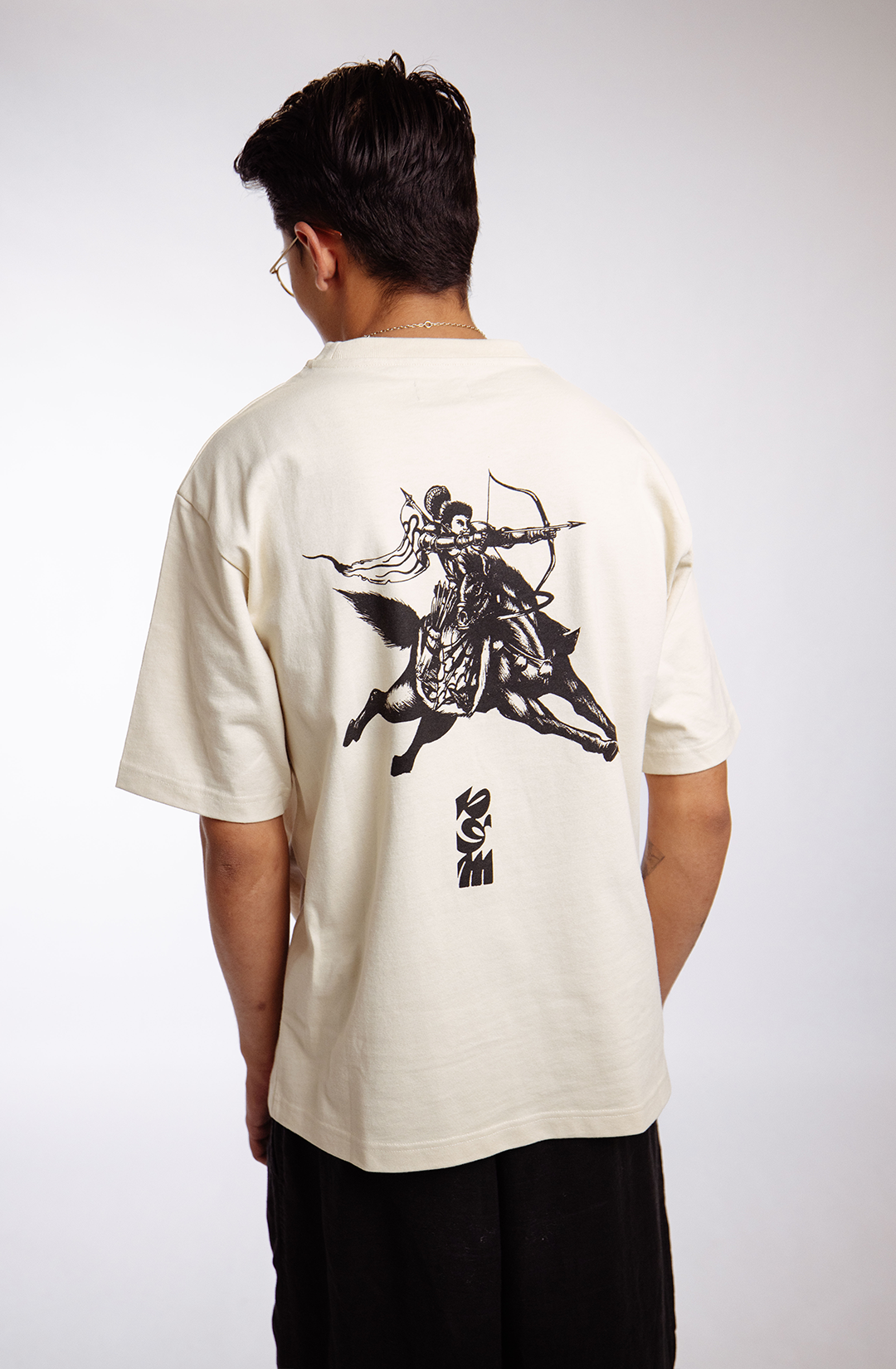 BGM X ENDY t-shirt | off-white - boxy fit