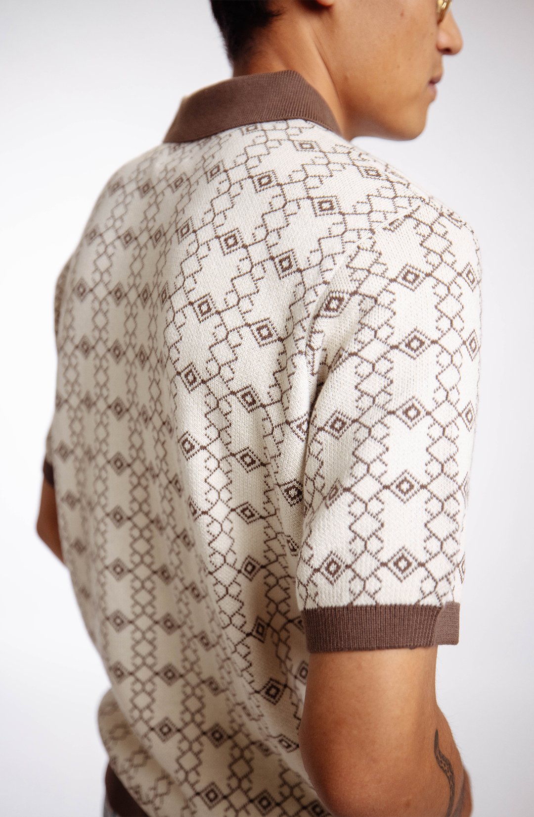 Patterned Polo - Regular fit