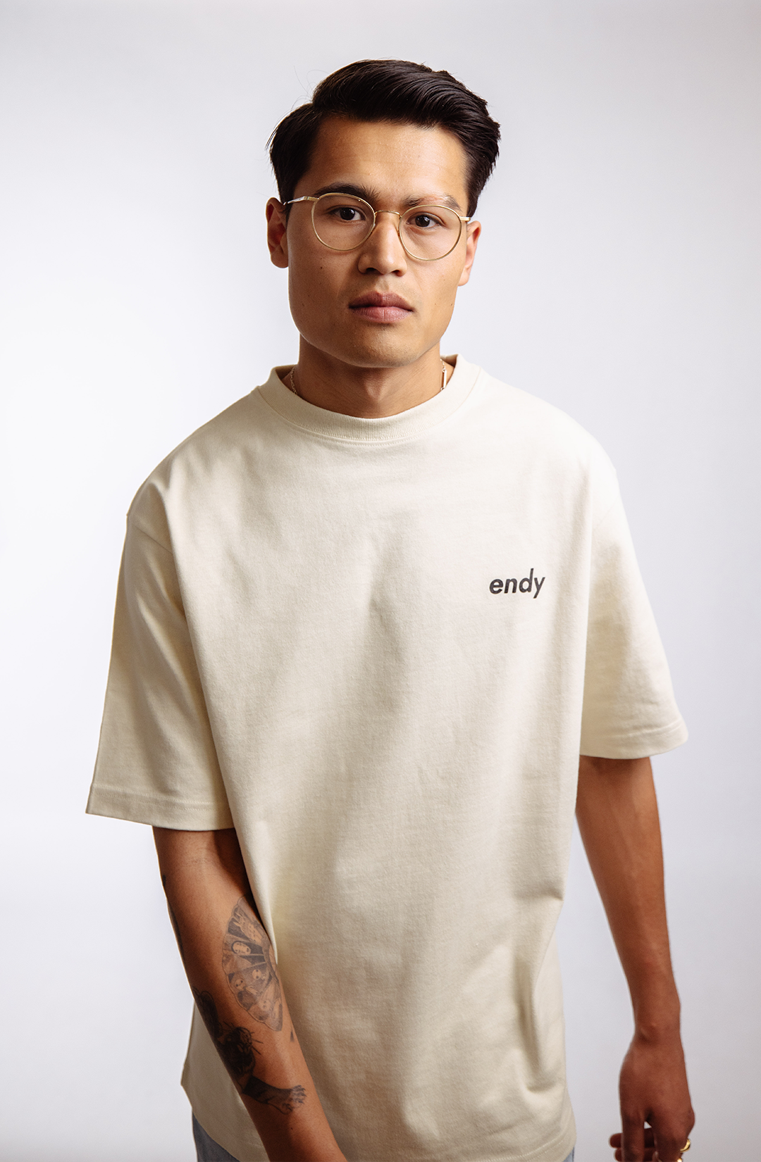 The Journey t-shirt | off-white - boxy fit
