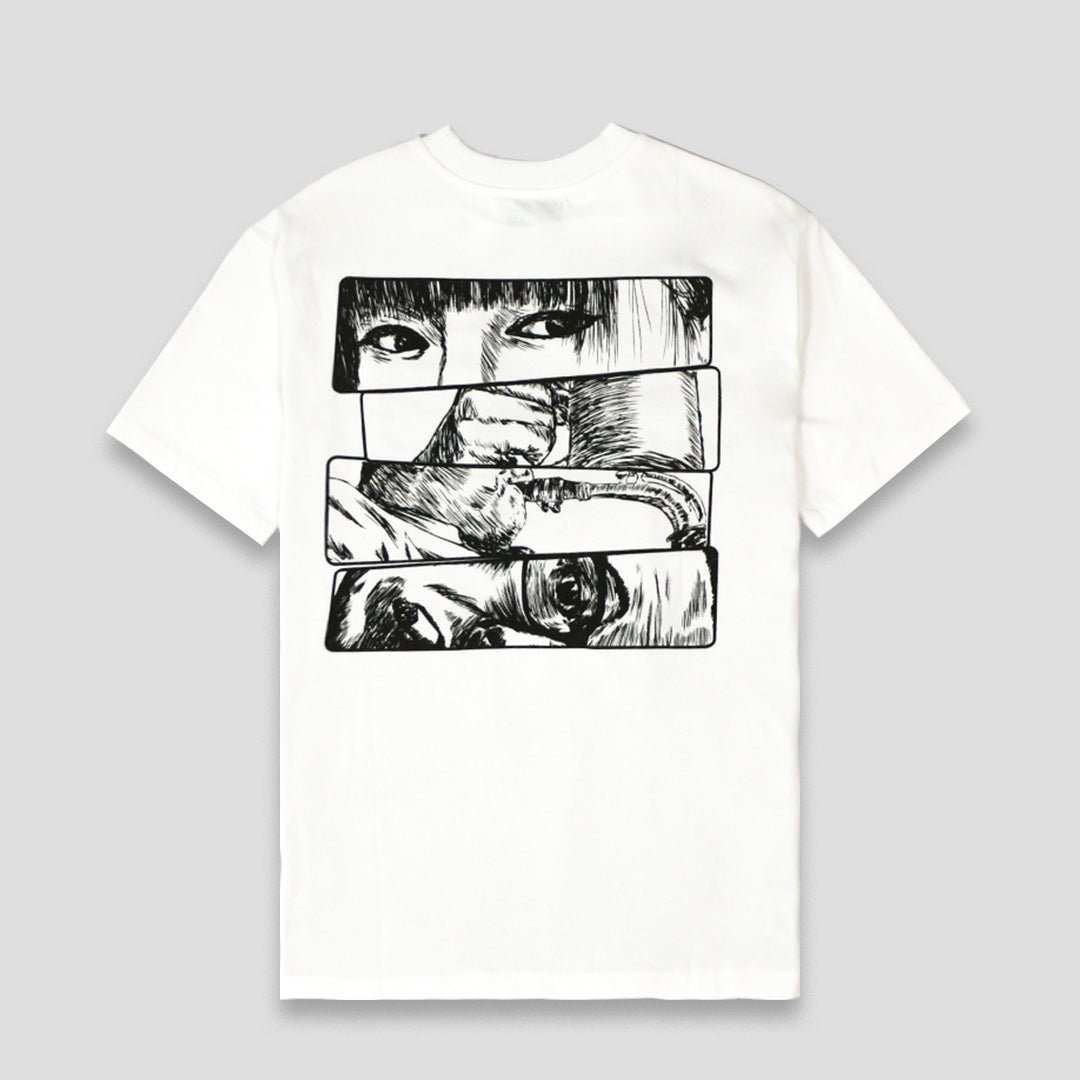 Daily Routines t-shirt white - relaxed fit - Endy