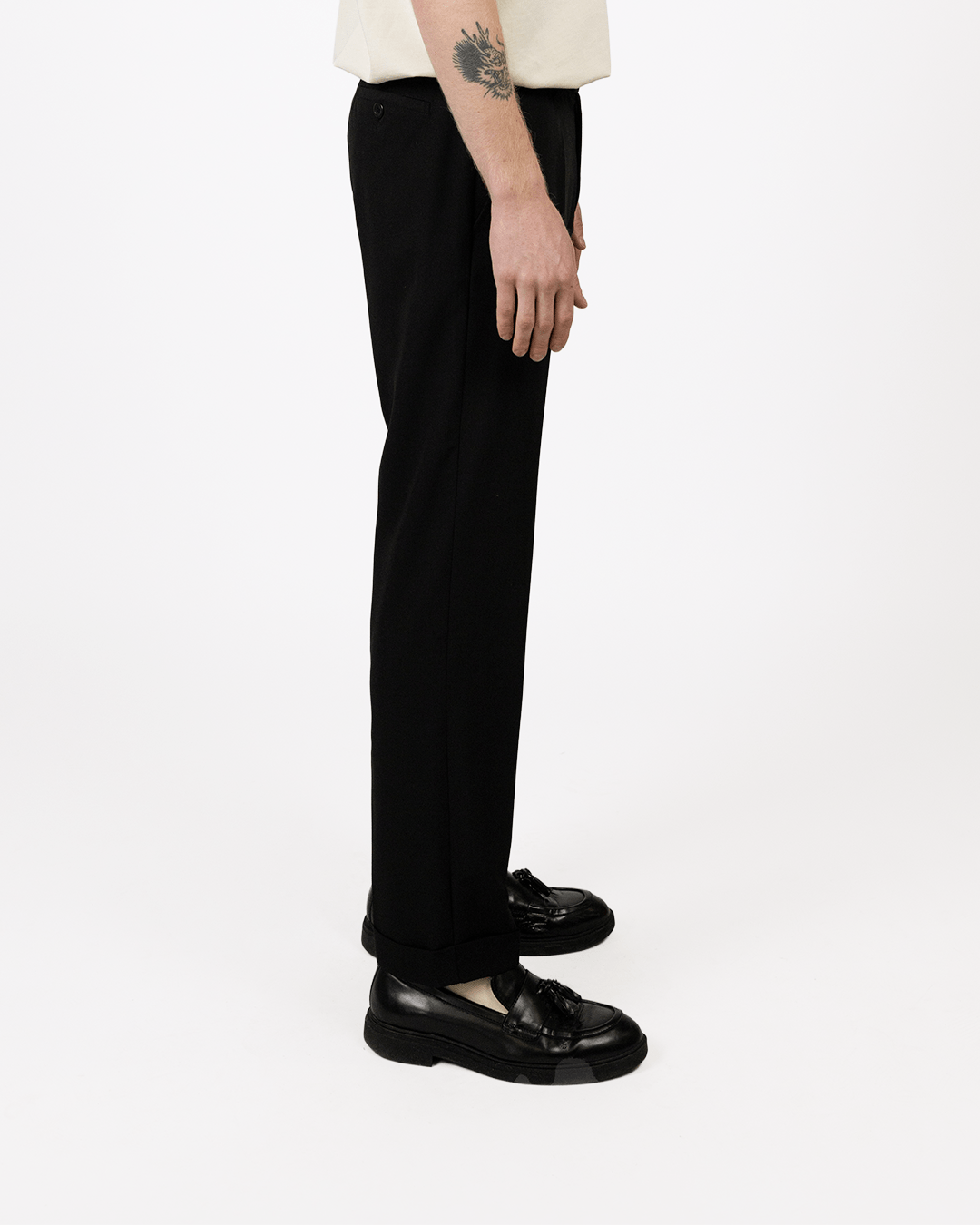 Essential Ankle - Length cuffed Pants - slightly tapered - Endy