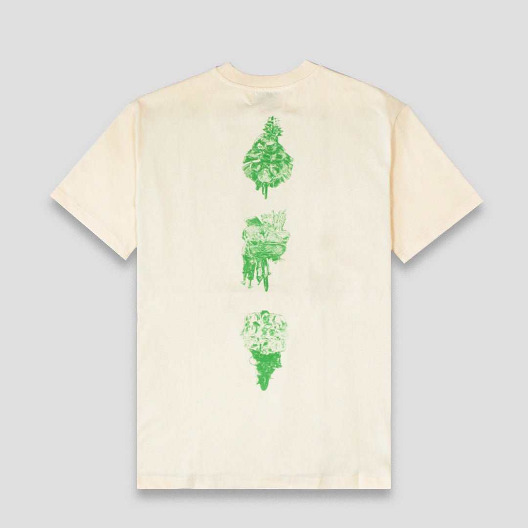 Getting Around t-shirt crème - relaxed fit - Endy