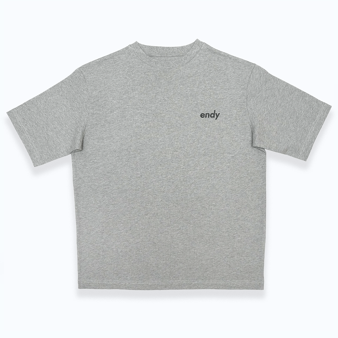 Essential T-shirt | grey - boxy fit
