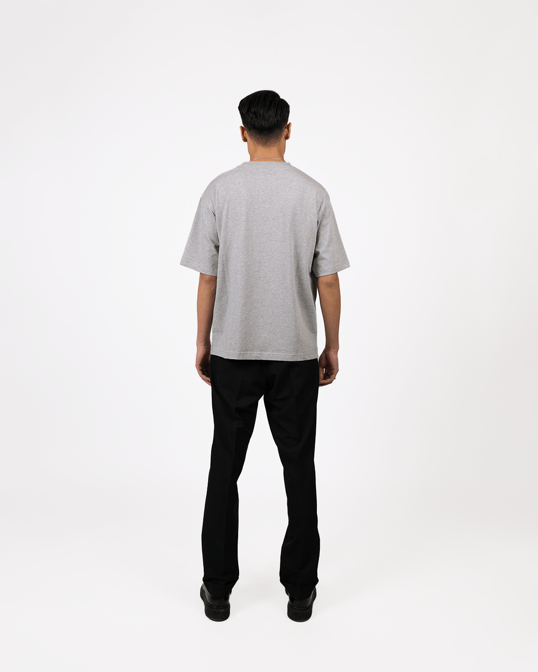 Essential T-shirt Grey - boxy Fit - Endy