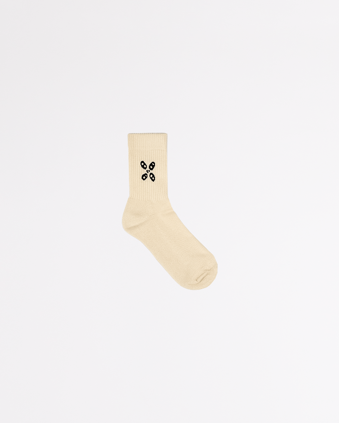 Off - white Coffee Beans Crew Socks - Endy