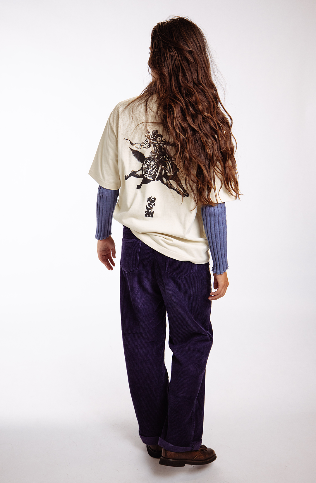 BGM X ENDY t-shirt | off-white - boxy fit
