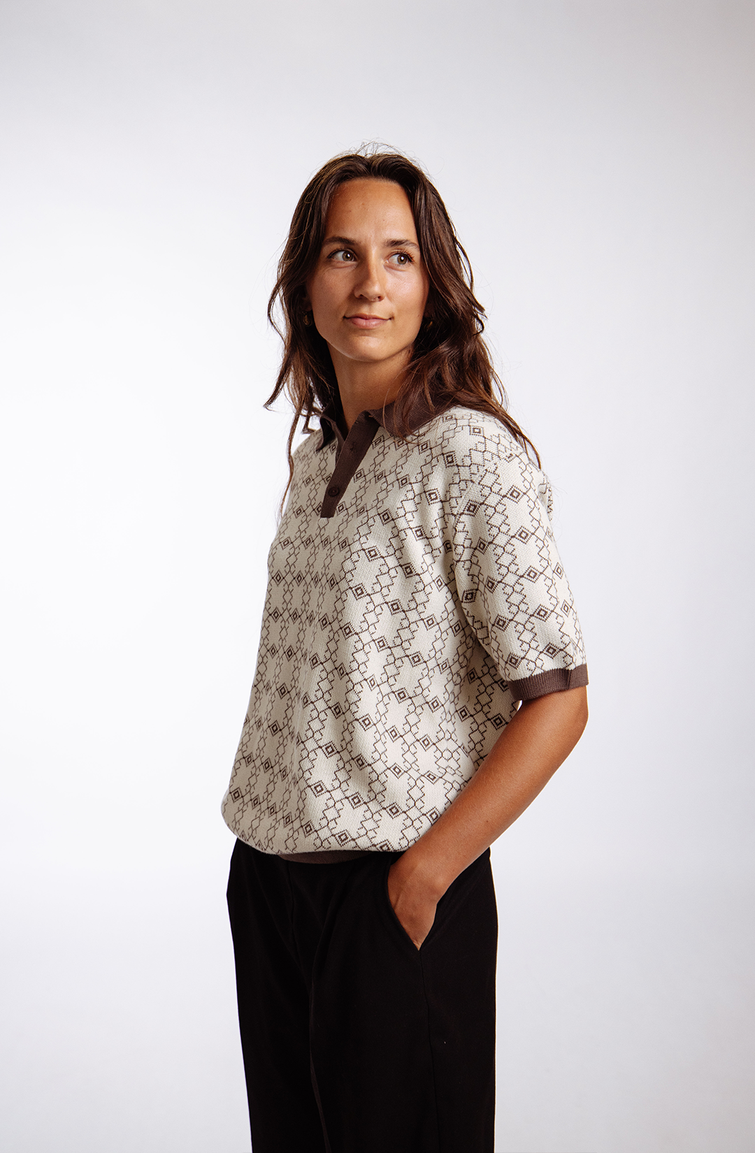 Patterned Polo - Regular fit