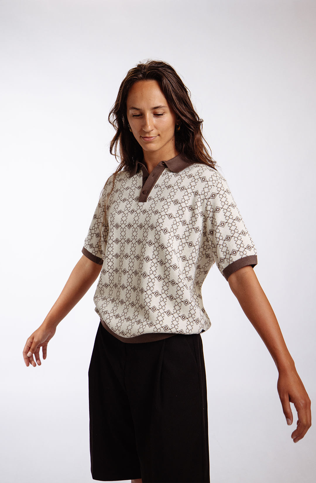 Patterned Polo - Regular fit