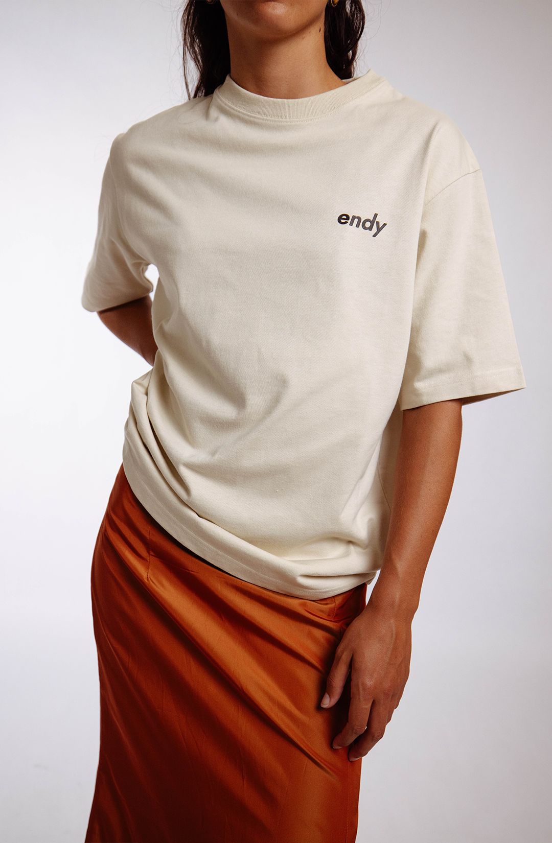The Journey t-shirt | off-white - boxy fit