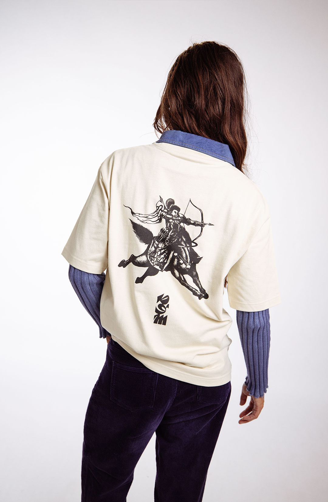 BGM X ENDY t-shirt | off-white - boxy fit