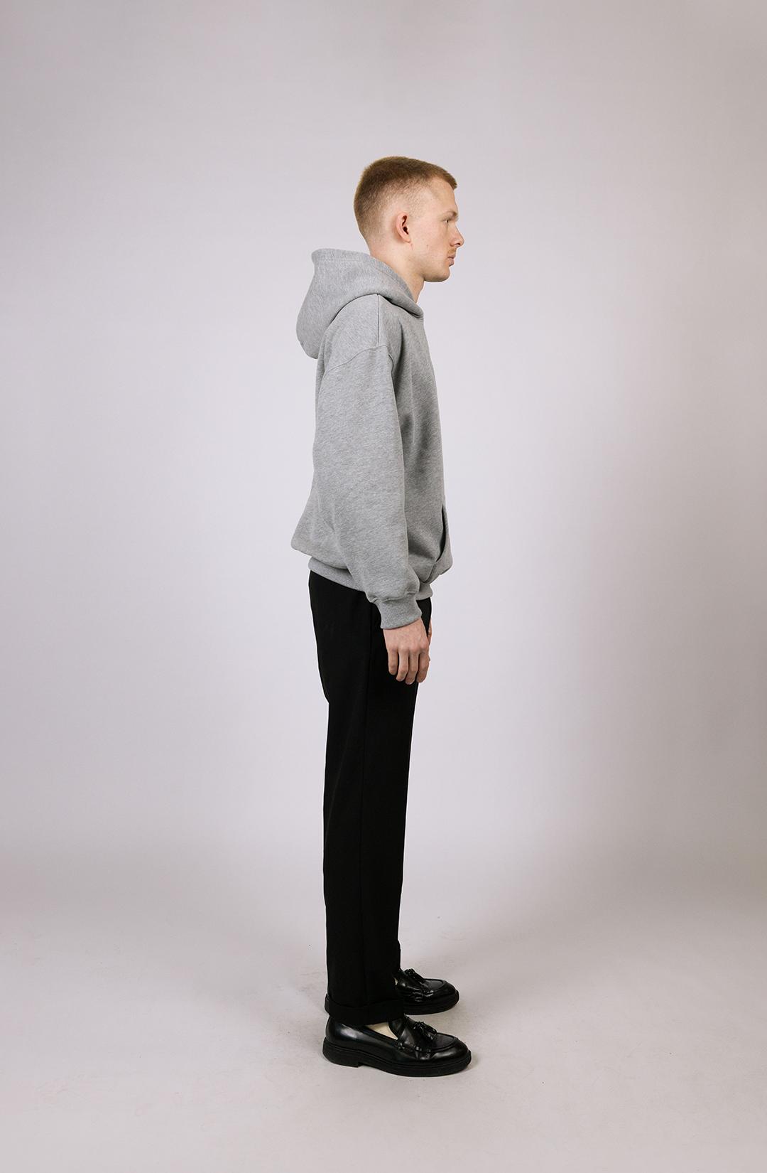 Essential hoodie | grey - relaxed fit