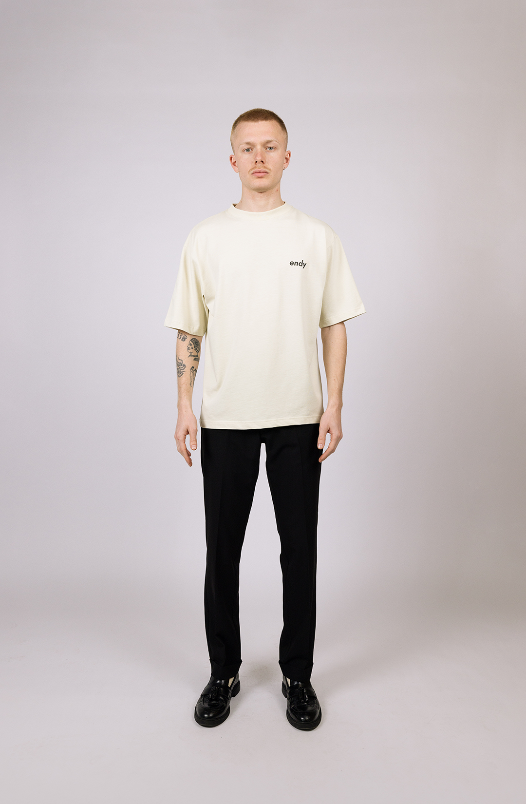 Essential T-shirt | off-white - boxy fit
