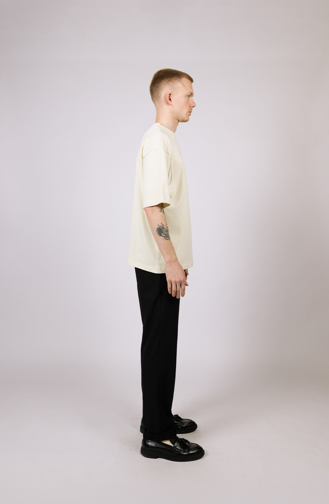 Essential T-shirt | off-white - boxy fit