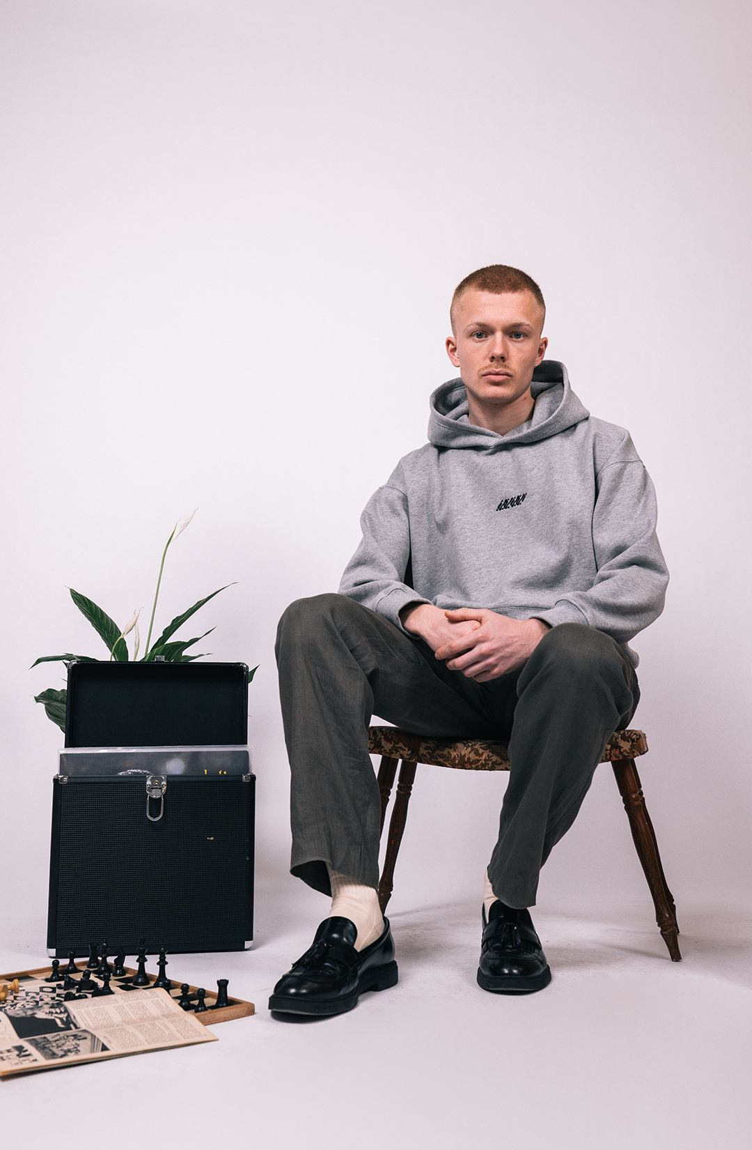 Essential hoodie | grey - relaxed fit