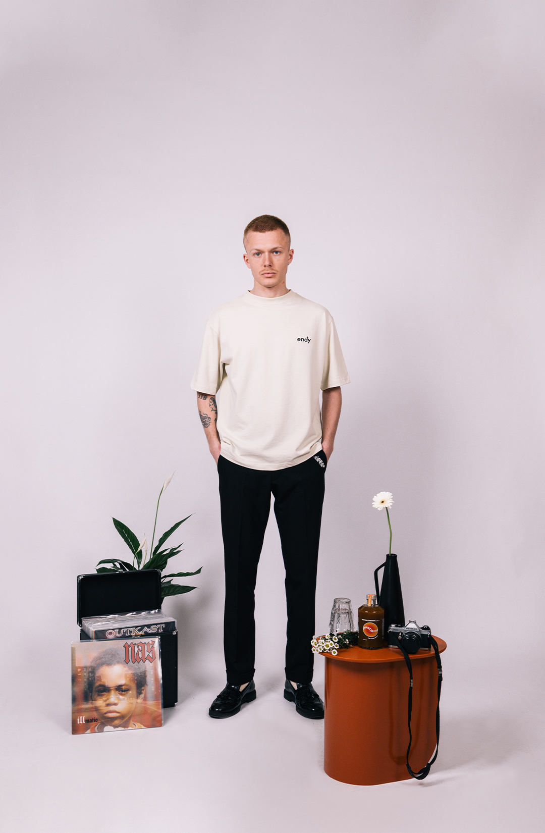 Essential T-shirt | off-white - boxy fit