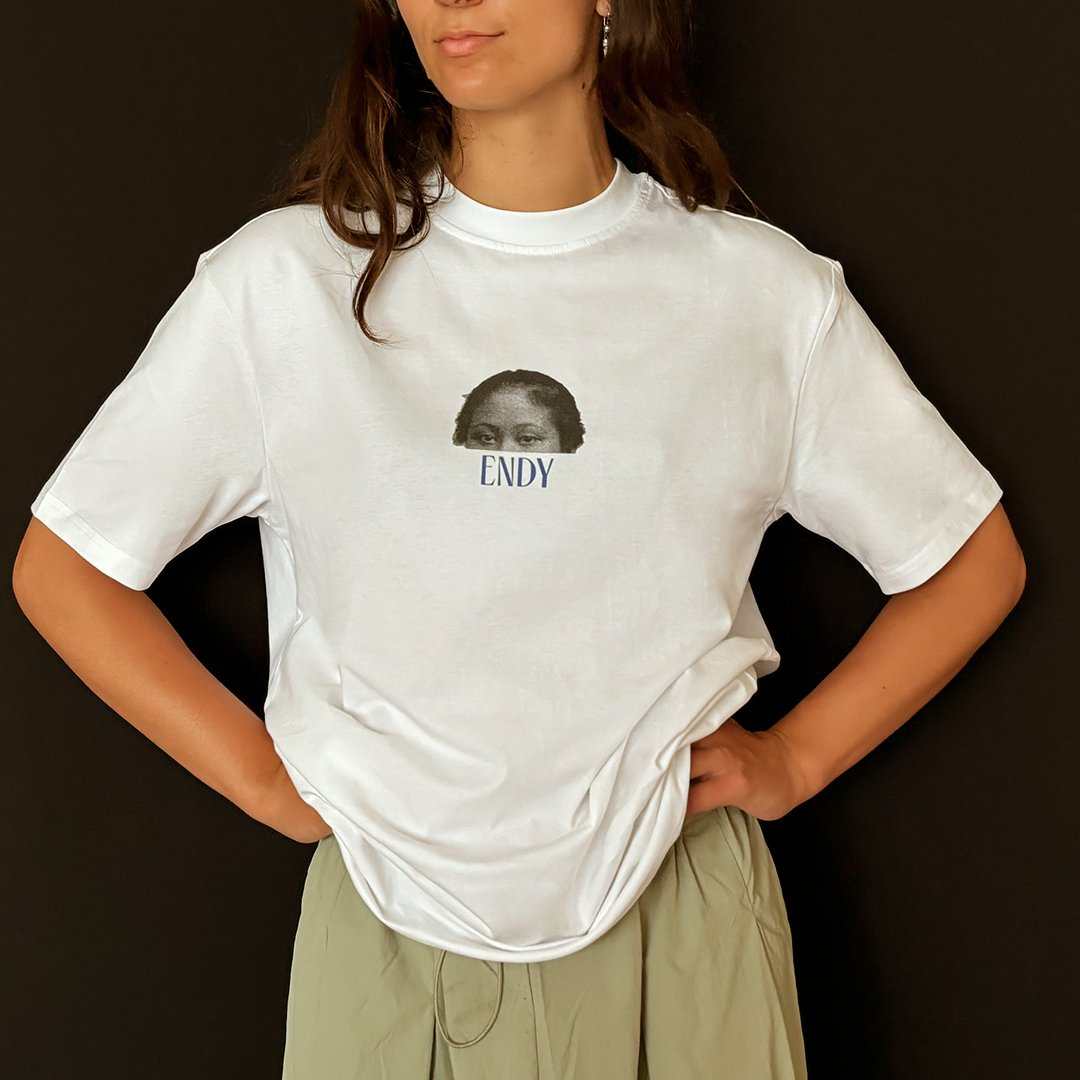 Endy The Way of Water Loose T-Shirt White - women -front